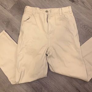 Cream painters pants from John galt/brandy Melville